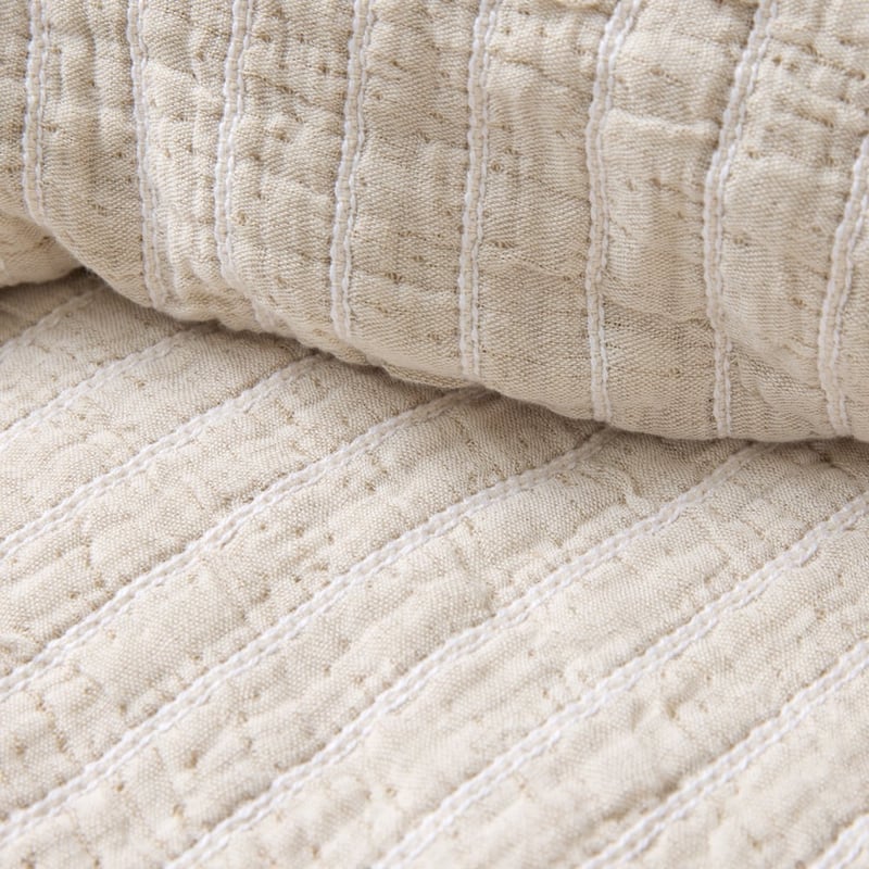 Migsa Natural & White Blanket