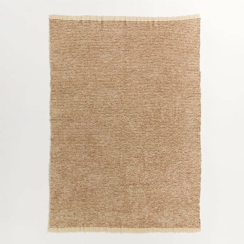 Miles Chenille Hazelnut Throw
