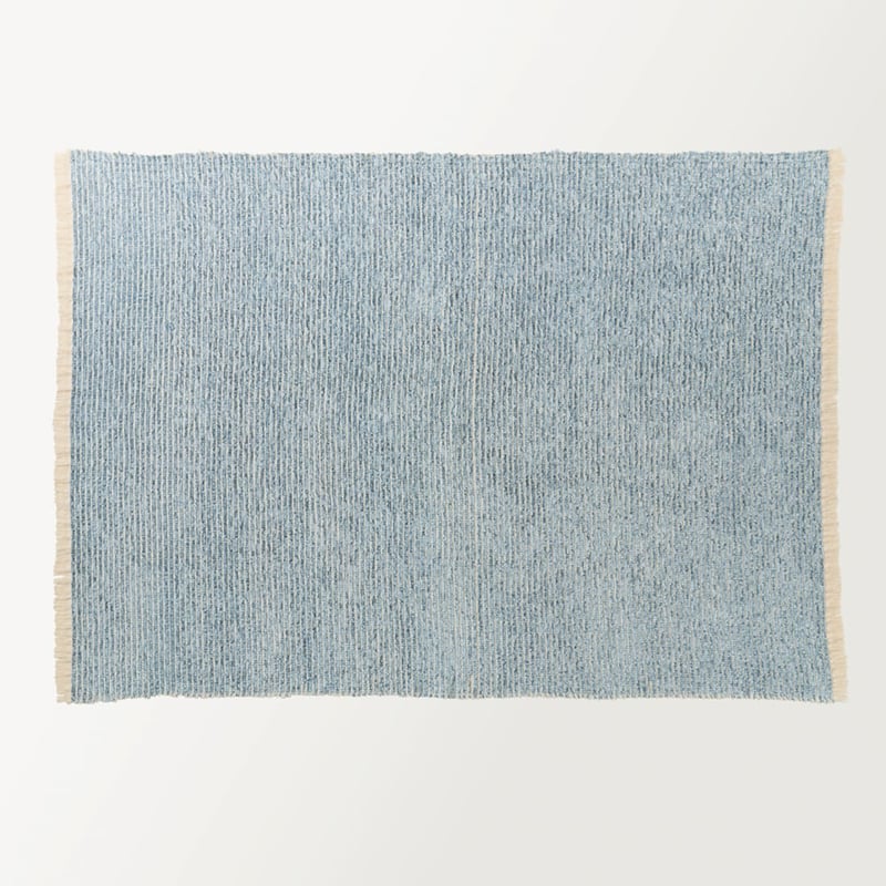 Miles Denim Chenille Throw