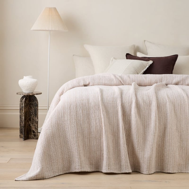 Bowie Tan Blanket