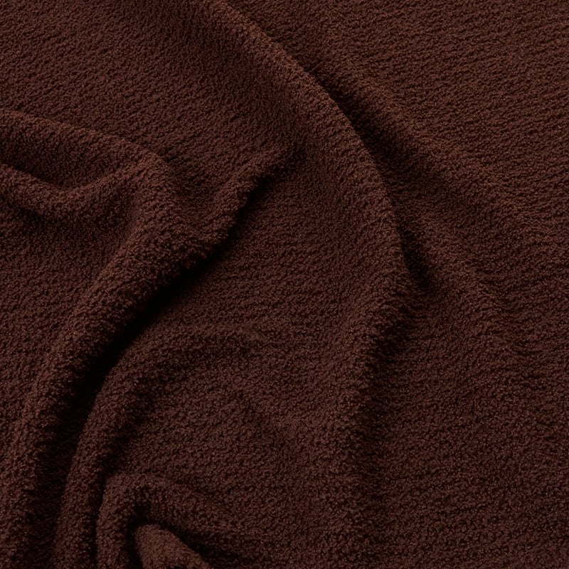 Manhattan Coffee Boucle Throw