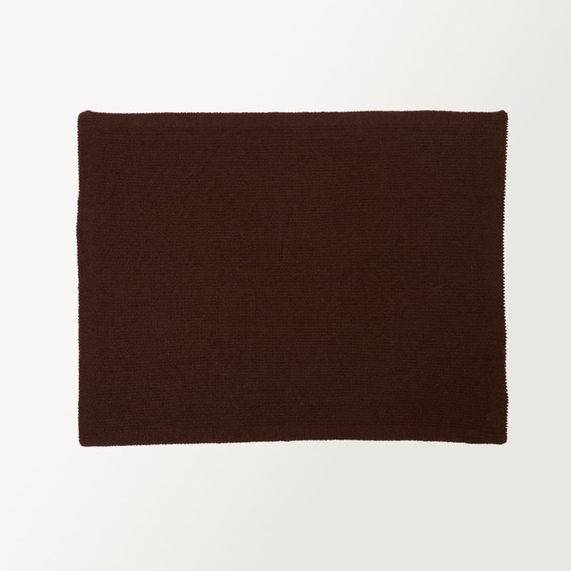 Manhattan Coffee Boucle Throw