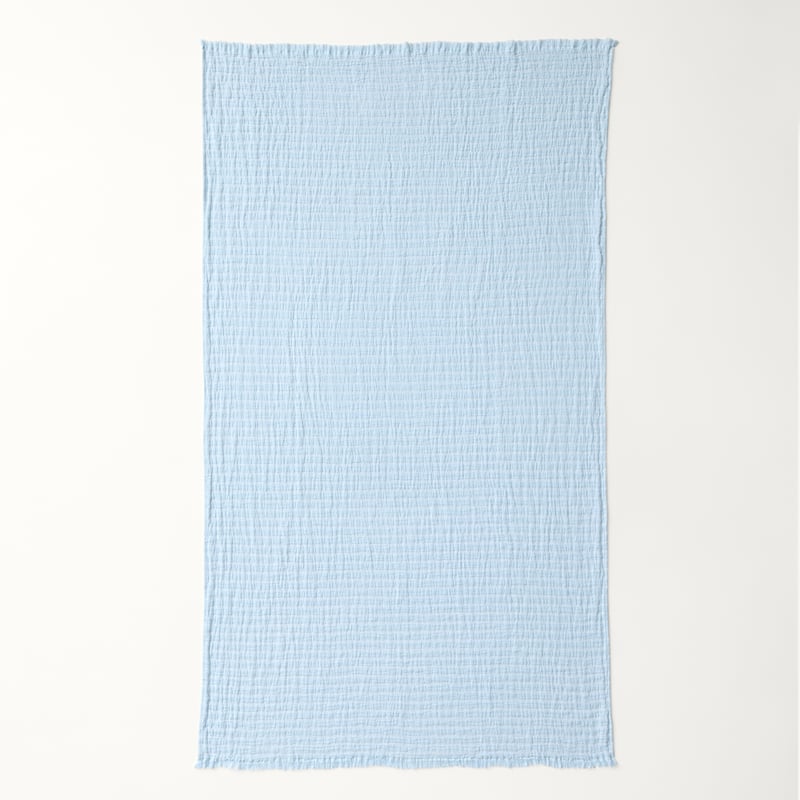 European Migsa Blue & White Throw
