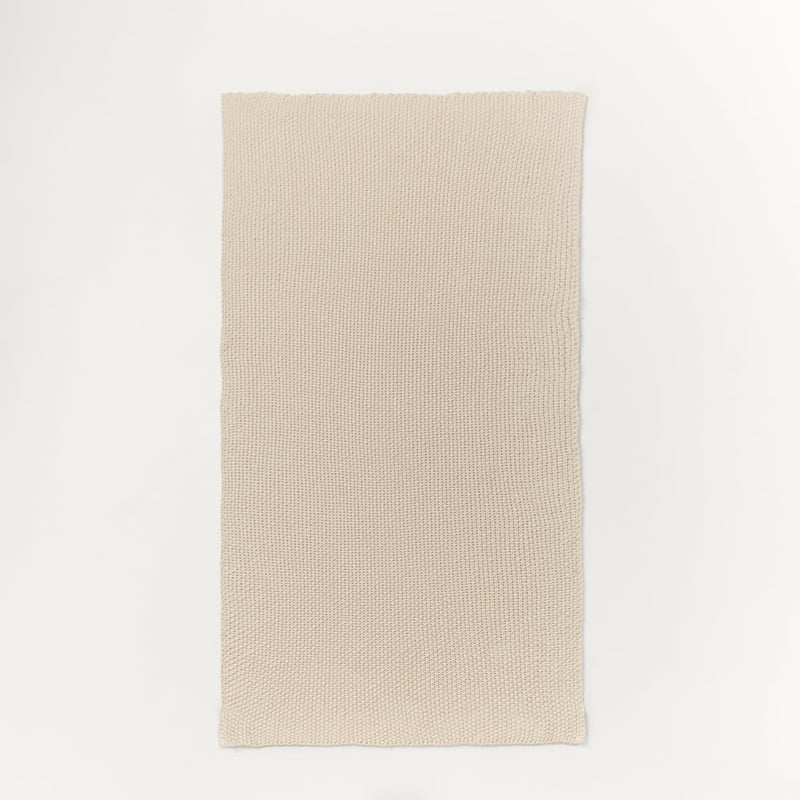 Hallstatt Natural Chunky Knit Throw 