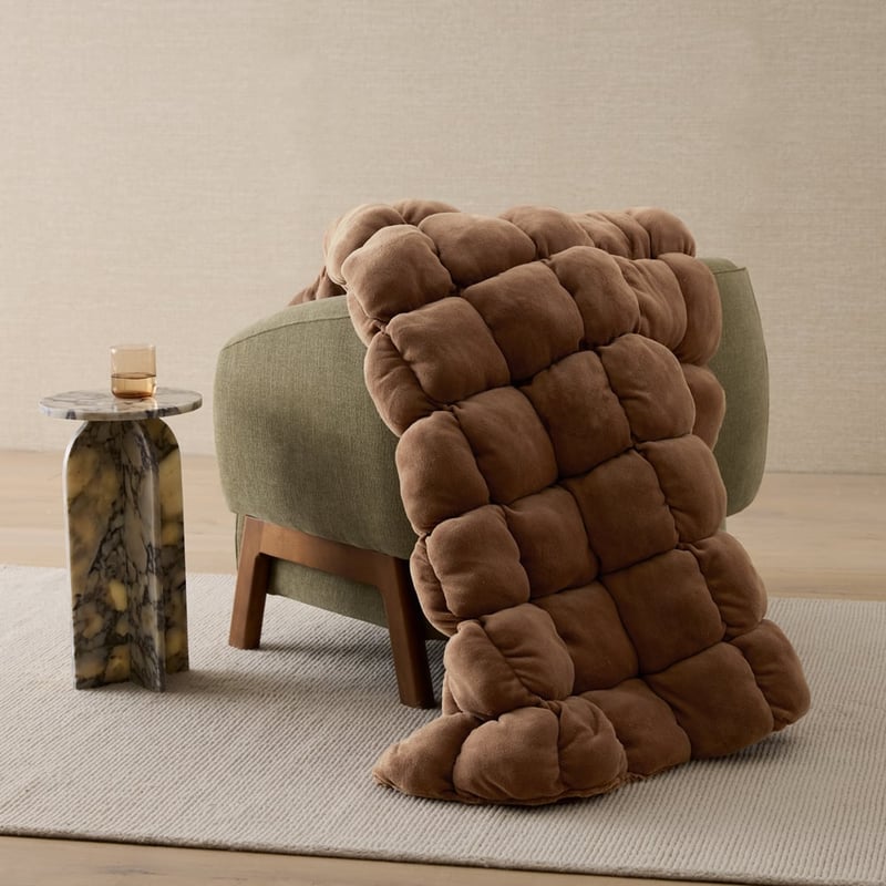 Marshmallow Mocha Throw