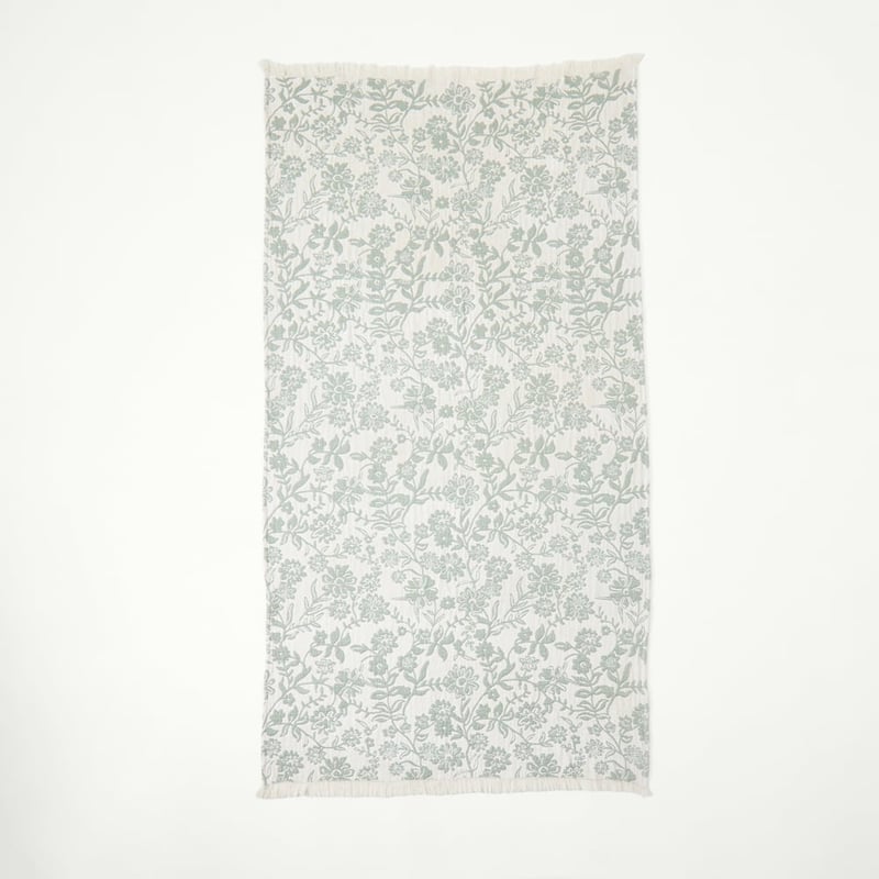 Pippa Fern Floral Throw
