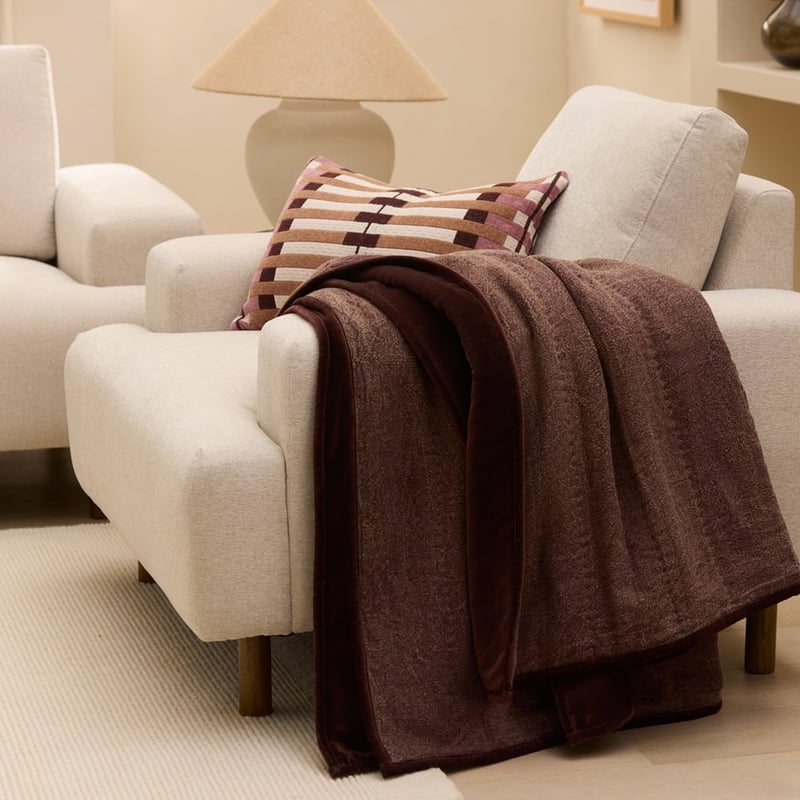 Bailey Chocolate Throw