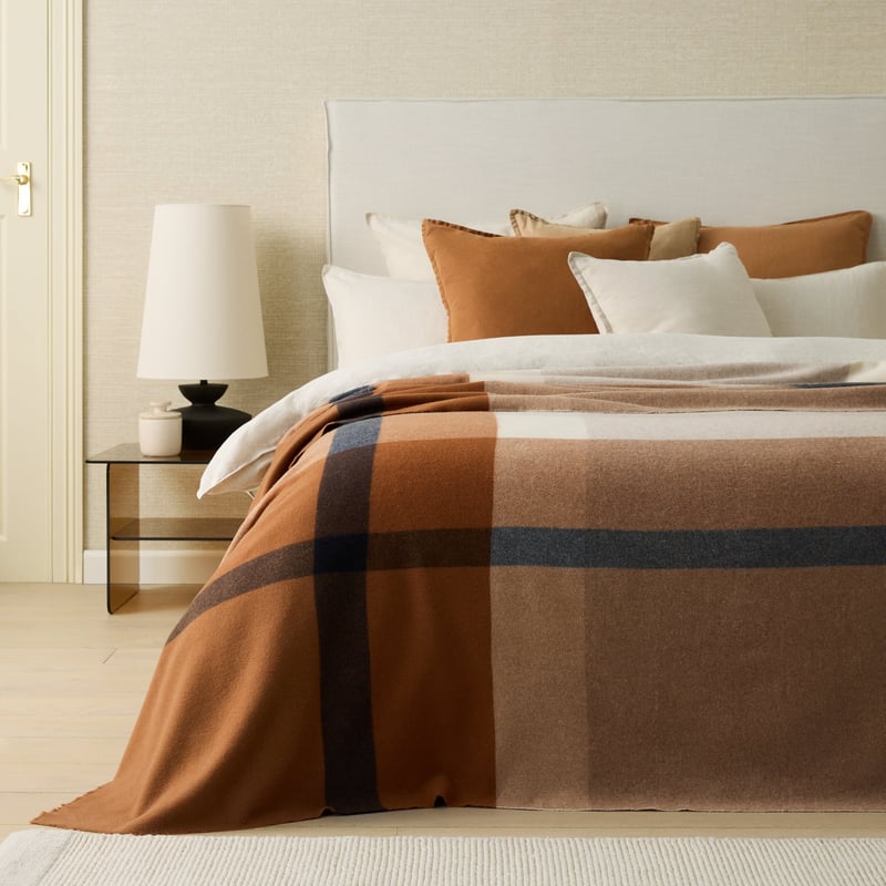 Highlands Brown Sugar Australian Wool Blanket