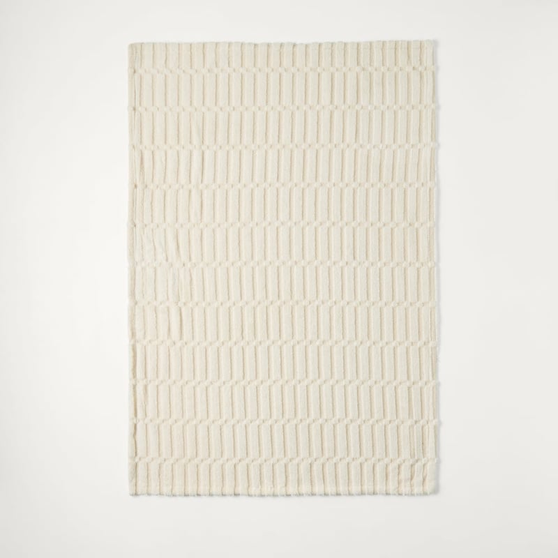 Latvia Natural Grid Throw