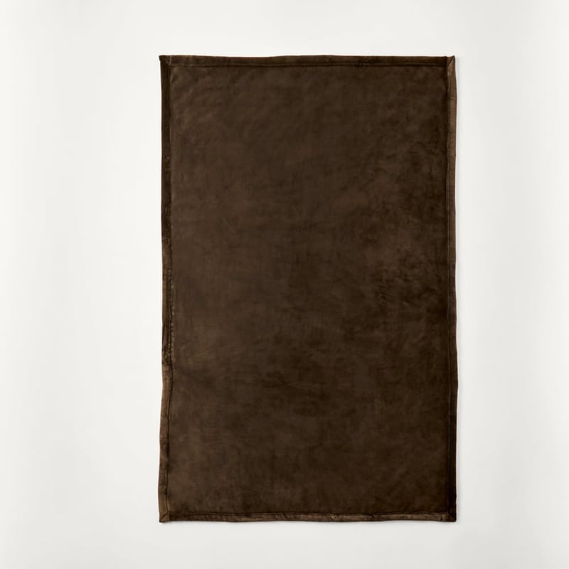 Sherpa Chocolate Throw