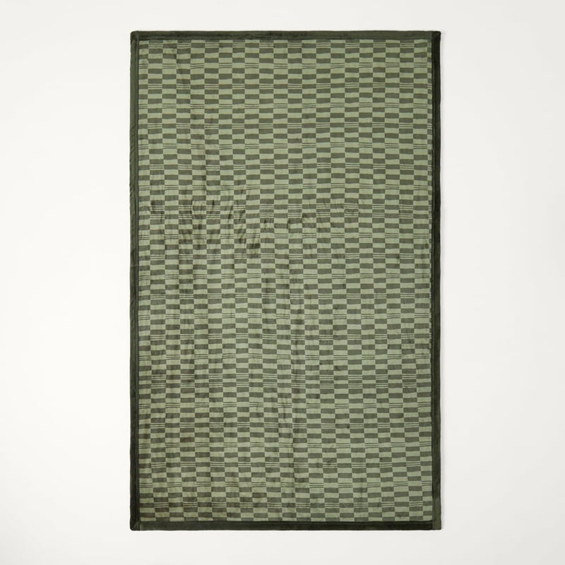 Sherpa Ivy Tile Throw