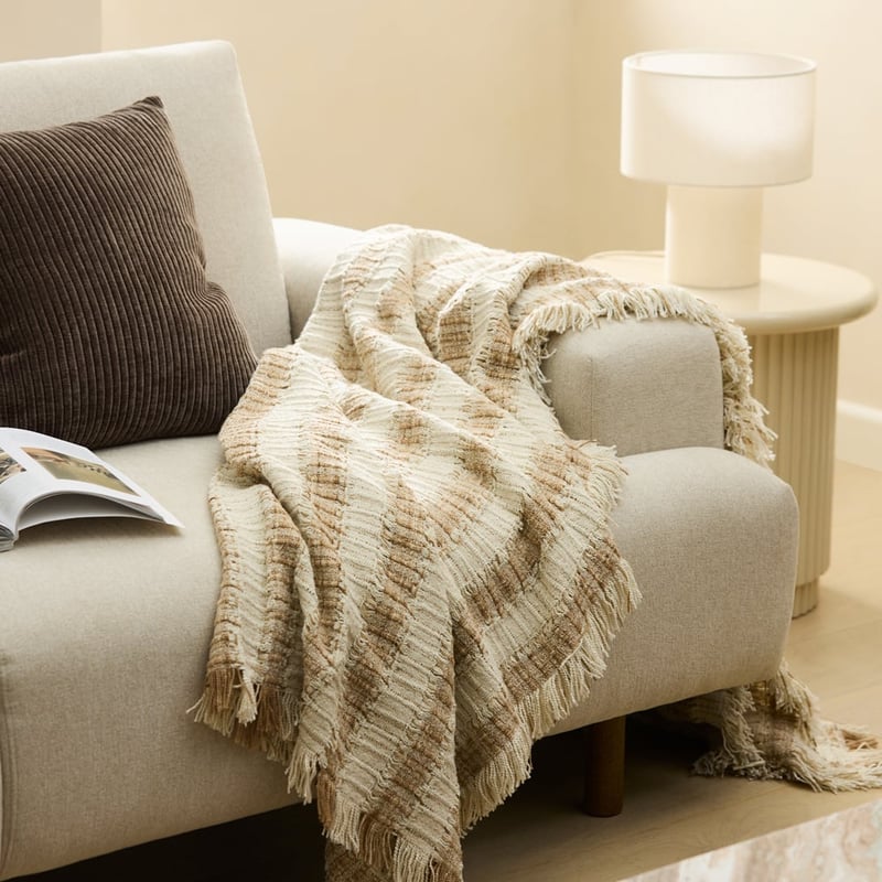 Huxley Natural Throw