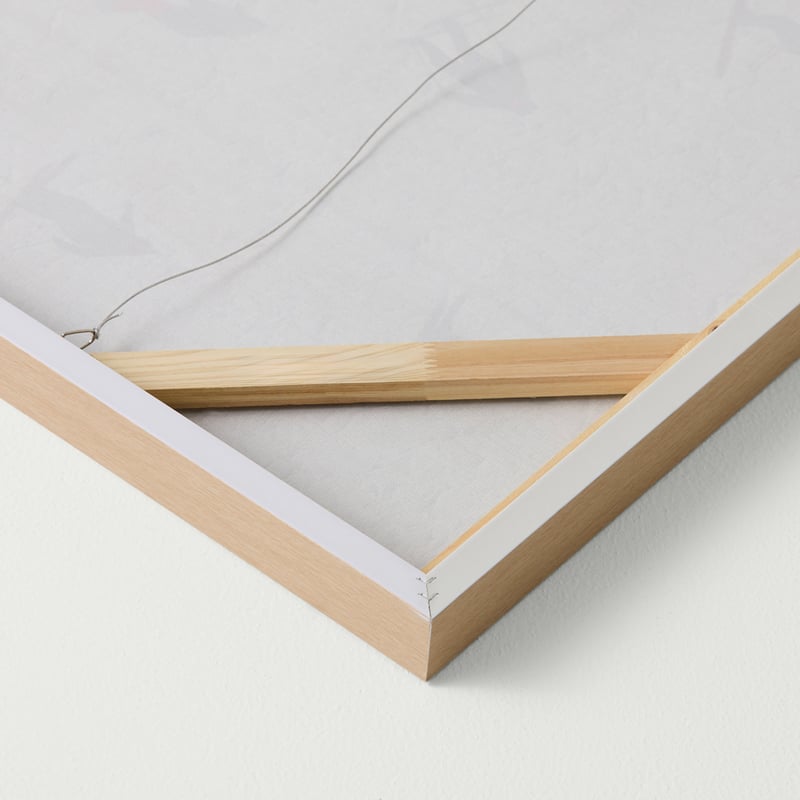 Alpine Slopes White Canvas 