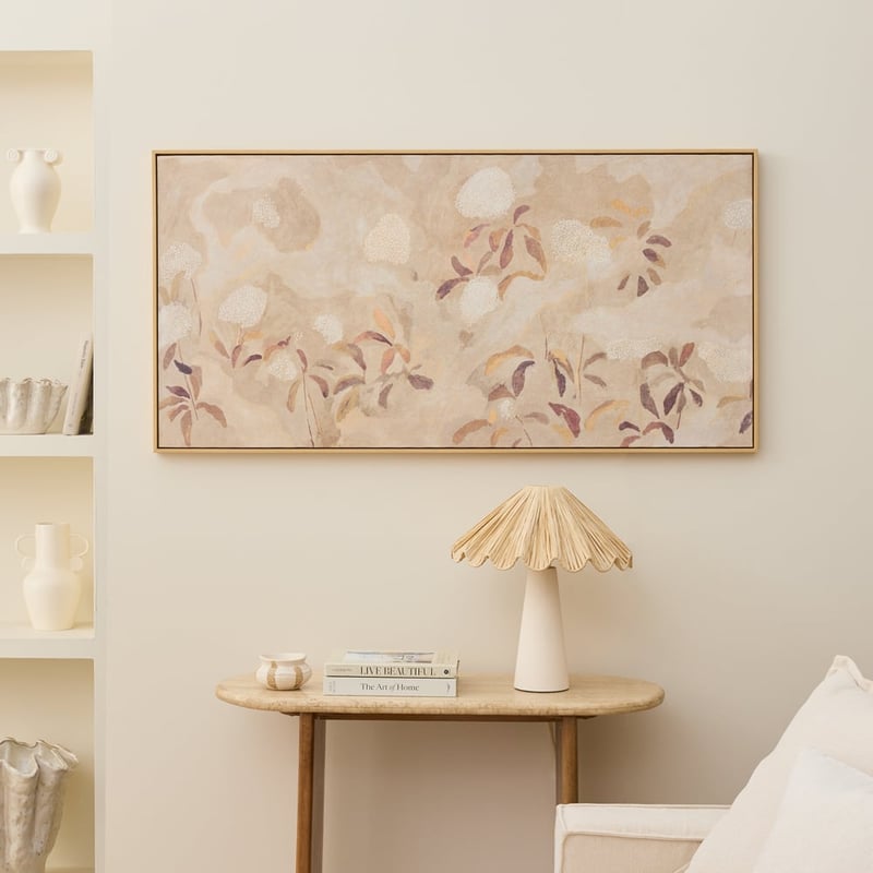 Ardara Natural Flower Field Landscape Canvas