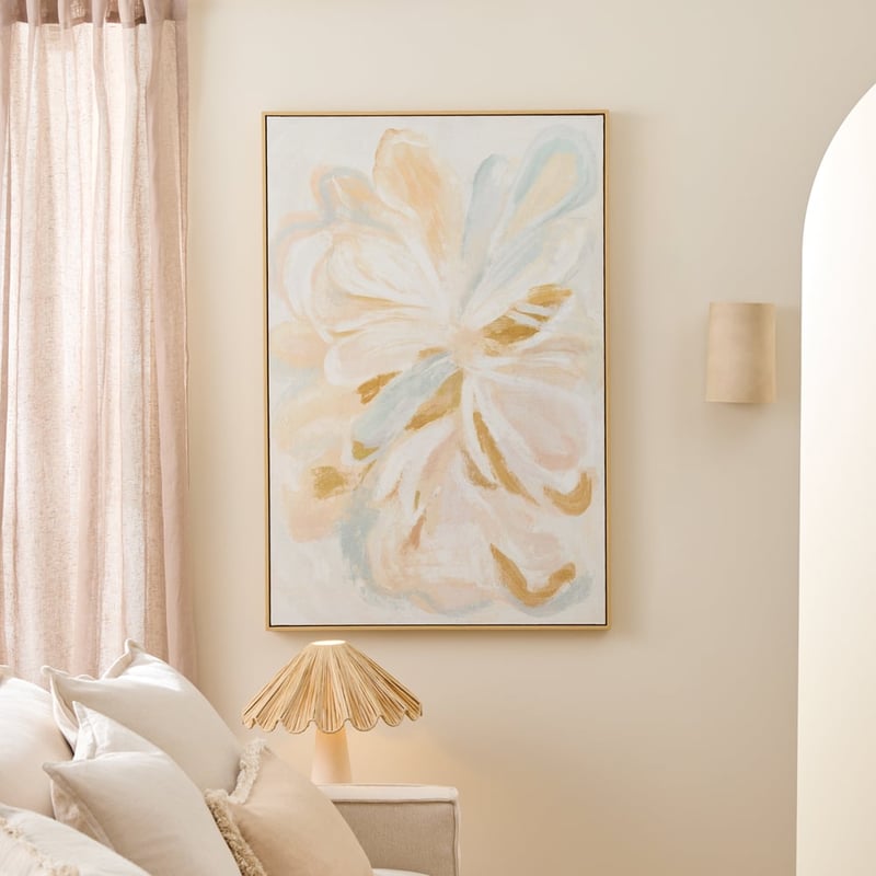 Ardara Natural Fleur Mutli-Direct Canvas
