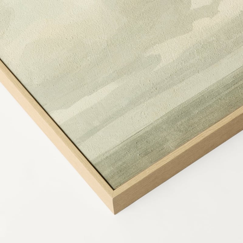 Mirage Grey Nimbus Cloud Landscape Canvas