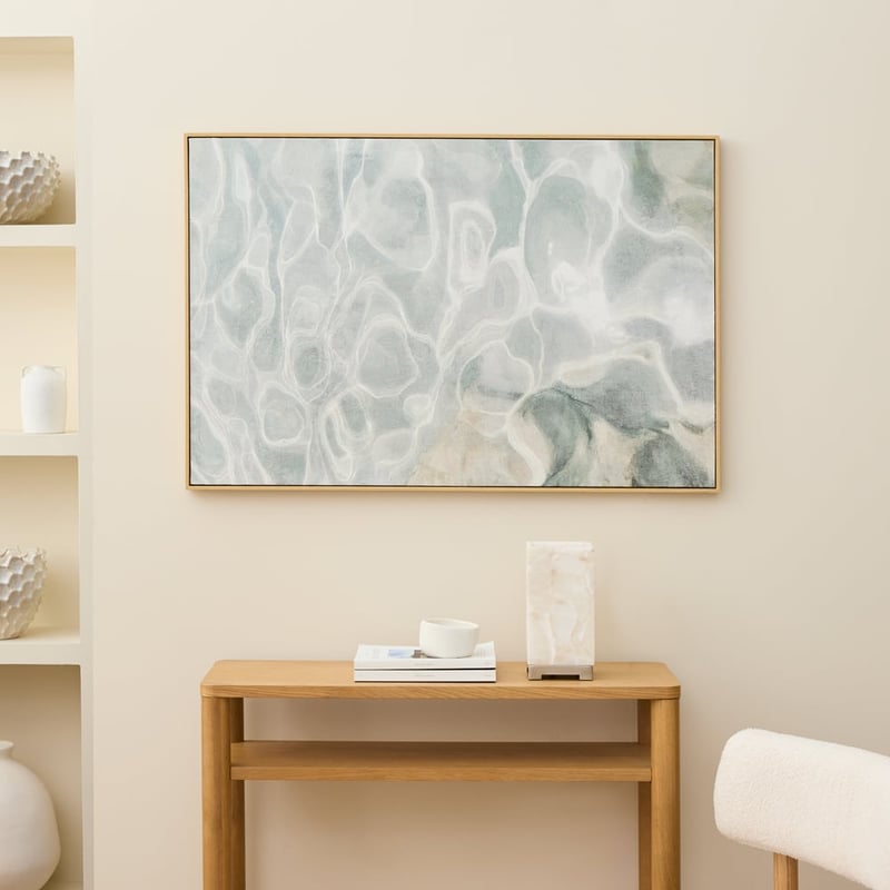 Mirage Blue Cascade Multi-Direct Canvas