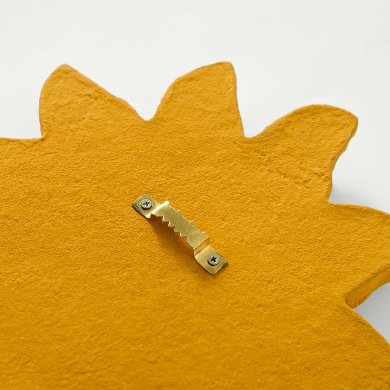  Sun Golden Spice Cotton Mache Wall Décor