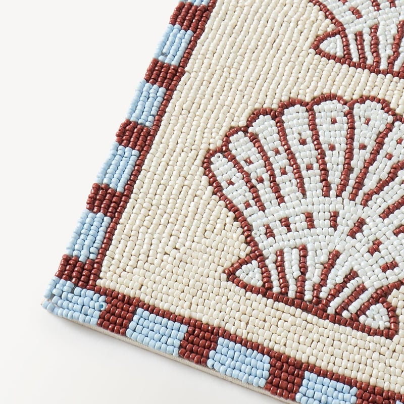 Shell Coconut Beaded Wall Art