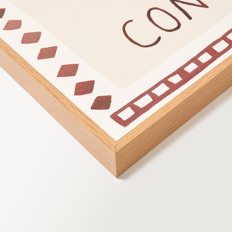 Seaside Concha Brown & Natural Arch Wall Art 