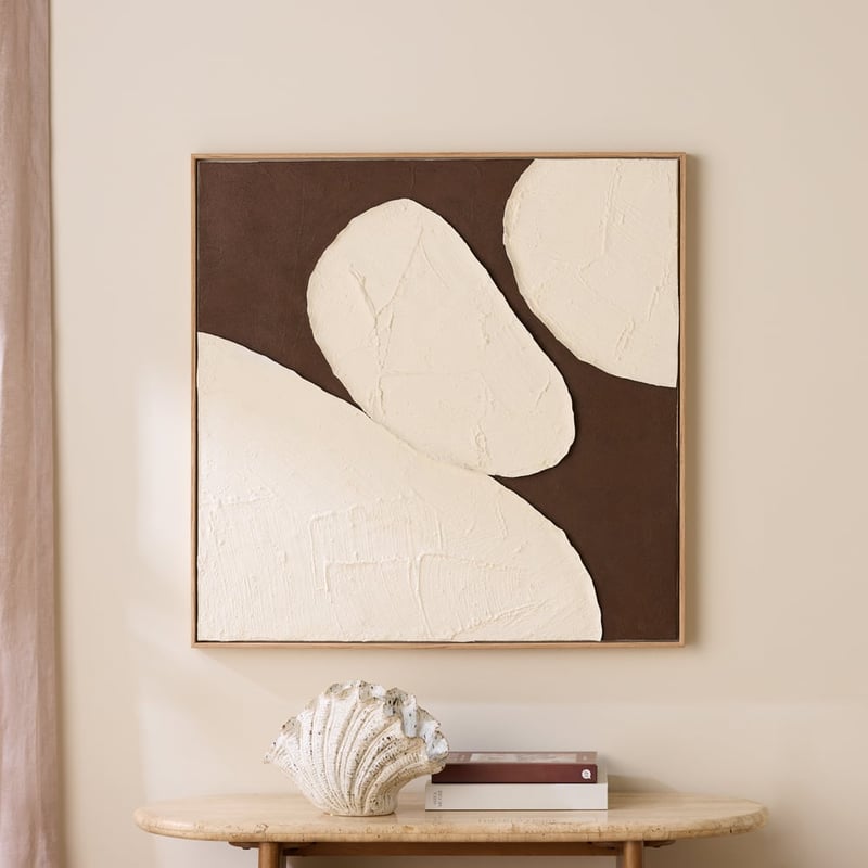 Chesil Chocolate & Natural Trio Canvas