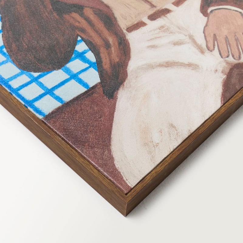 Ranch Blue & Brown Outback Duo Canvas