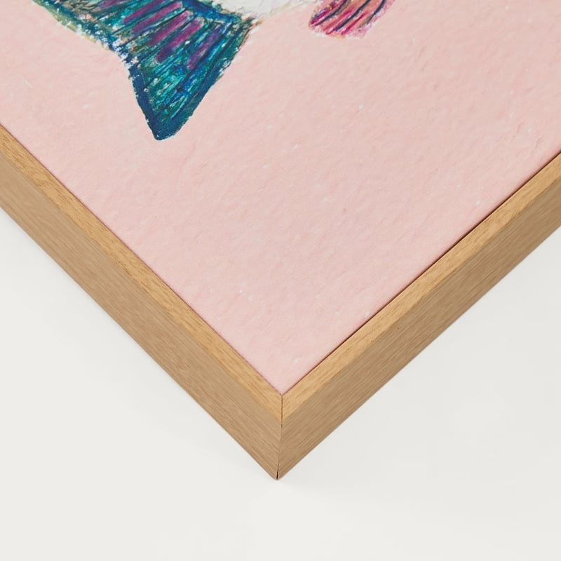 Marine Pink Rainbow Trout Canvas