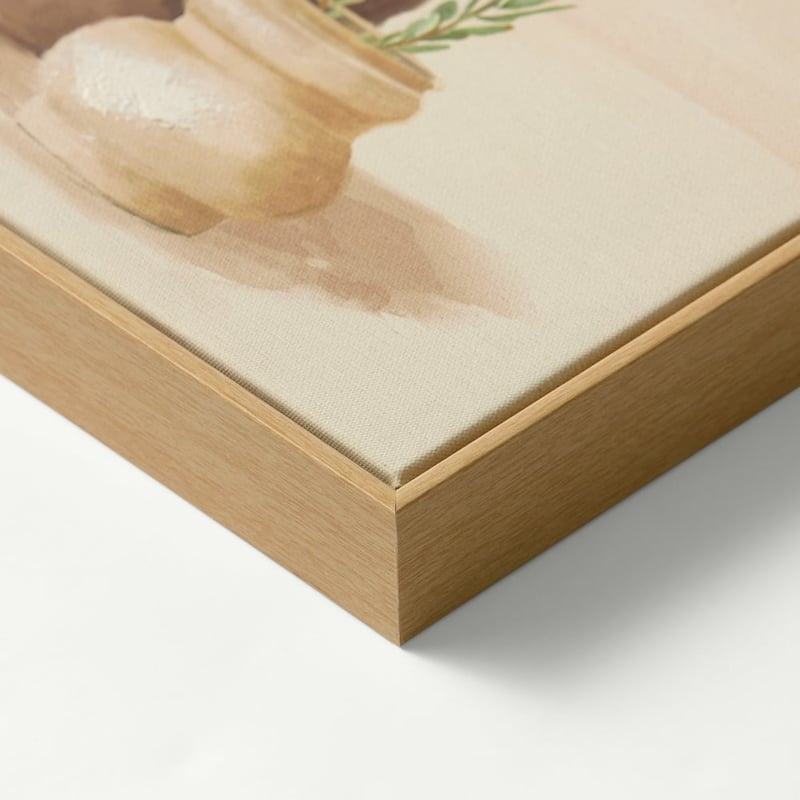 Lifestyle Natives Vases Square Canvas