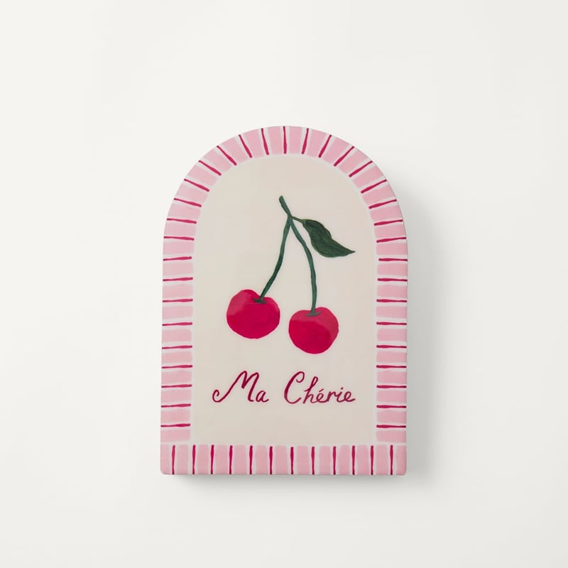 Ma Cherie Timber Cherries Wall Art