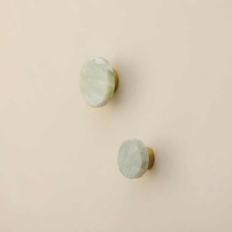 Marble Green Onyx Wall Hook