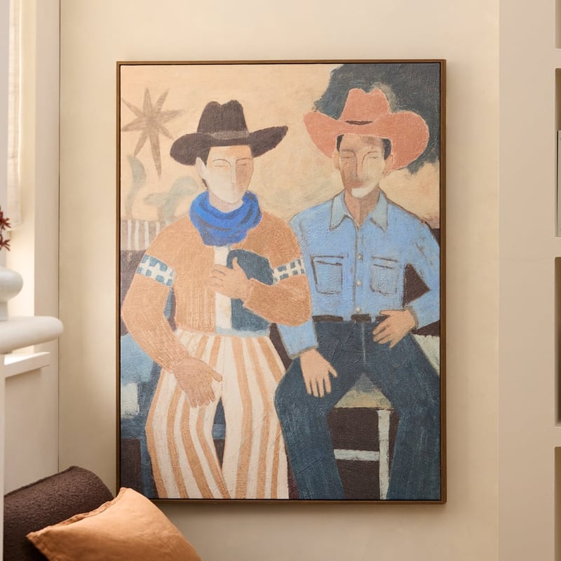 Ranch Rodeo Portrait Canvas