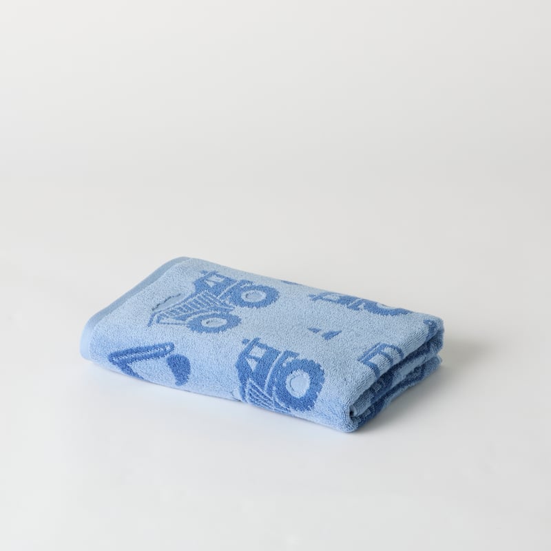 Truck Town Blue Towel Range 