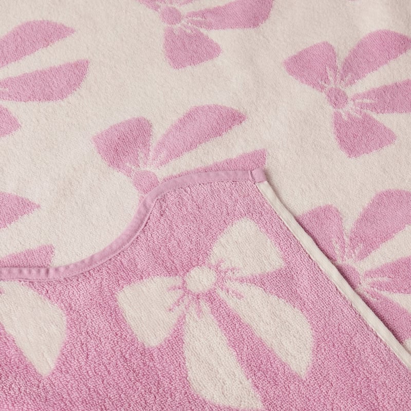 Bow Dusty Lilac Scallop Towel Range