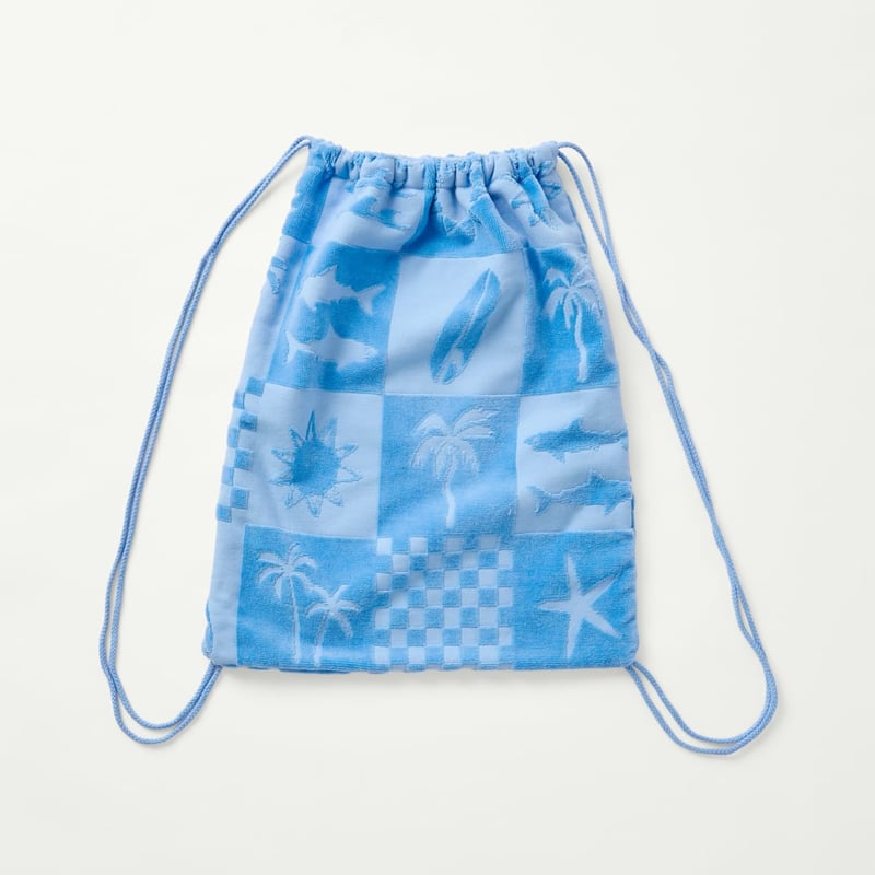 Hi-Low Beach Life Blue Waterproof Beach Bag