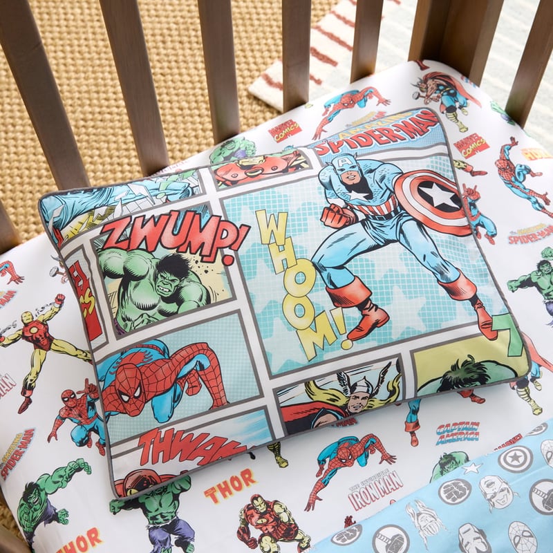 Marvel Comics Multi Cot Quilt Cover Set