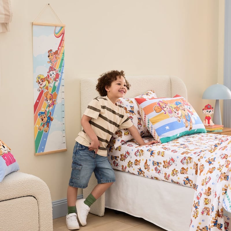 Paramount Paw Patrol White Sheet Set