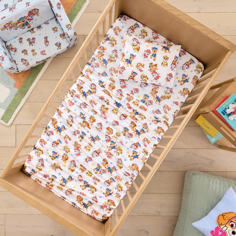 Paramount Paw Patrol White Sheet Set