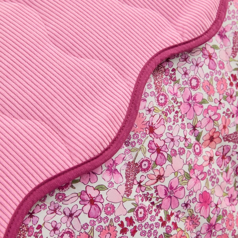 Heirloom Ellie Pink Cord Coverlet