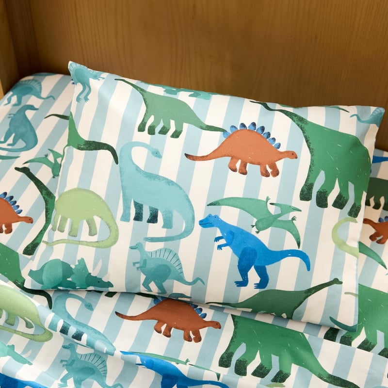 Dreamasaurus White Sheet Set