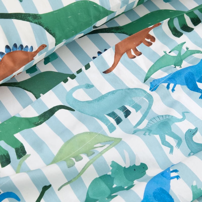 Dreamasaurus White Sheet Set