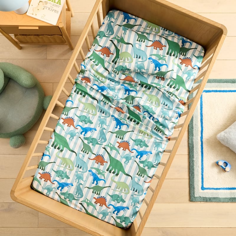 Dreamasaurus White Sheet Set