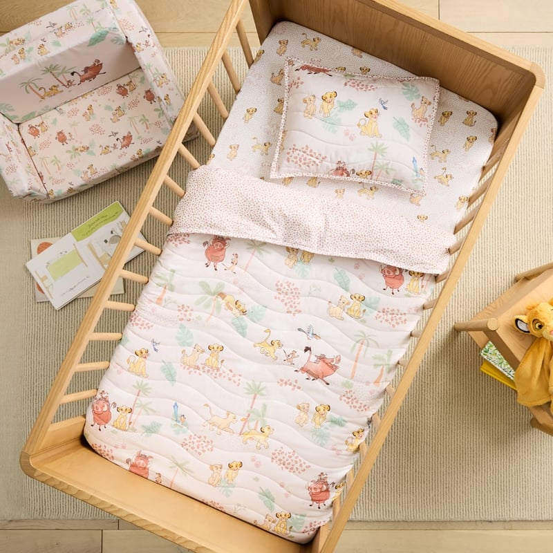 Disney The Lion King Quilted Cot Quilt Cover Set