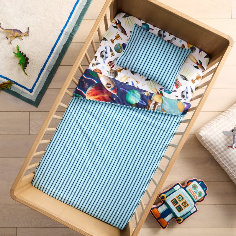 Fleur Harris Out Of This World Navy Quilt Cover Set