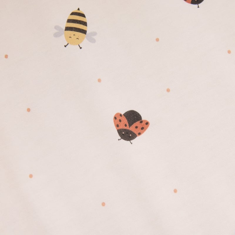 Little and Loved Natural Cot Fitted Sheet Pack of 2