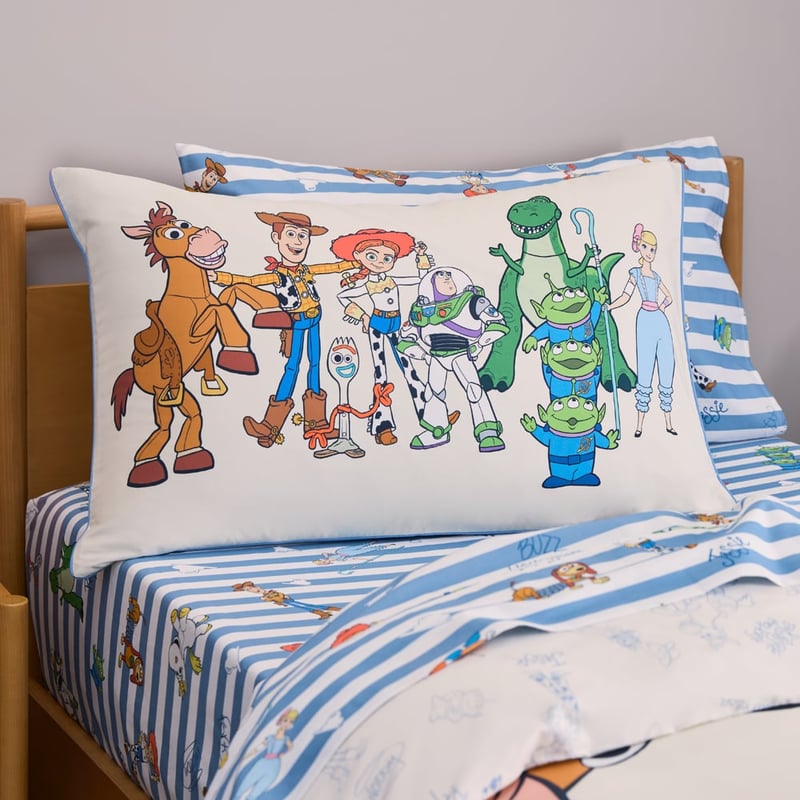 Disney Pixar Toy Story Kindness Club Natural Quilt Cover Set