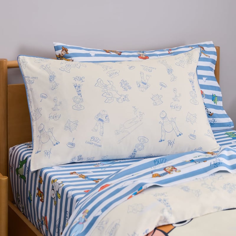 Disney Pixar Toy Story Kindness Club Natural Quilt Cover Set