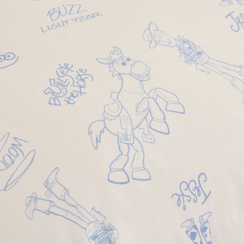 Disney Pixar Toy Story Kindness Club Natural Quilt Cover Set