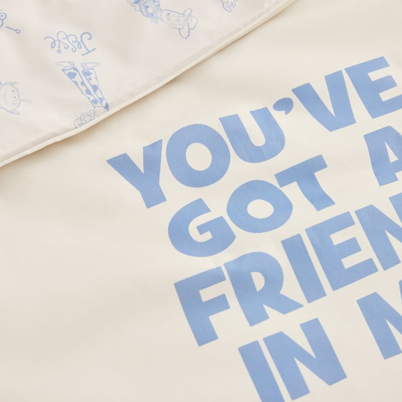 Disney Pixar Toy Story Kindness Club Natural Quilt Cover Set