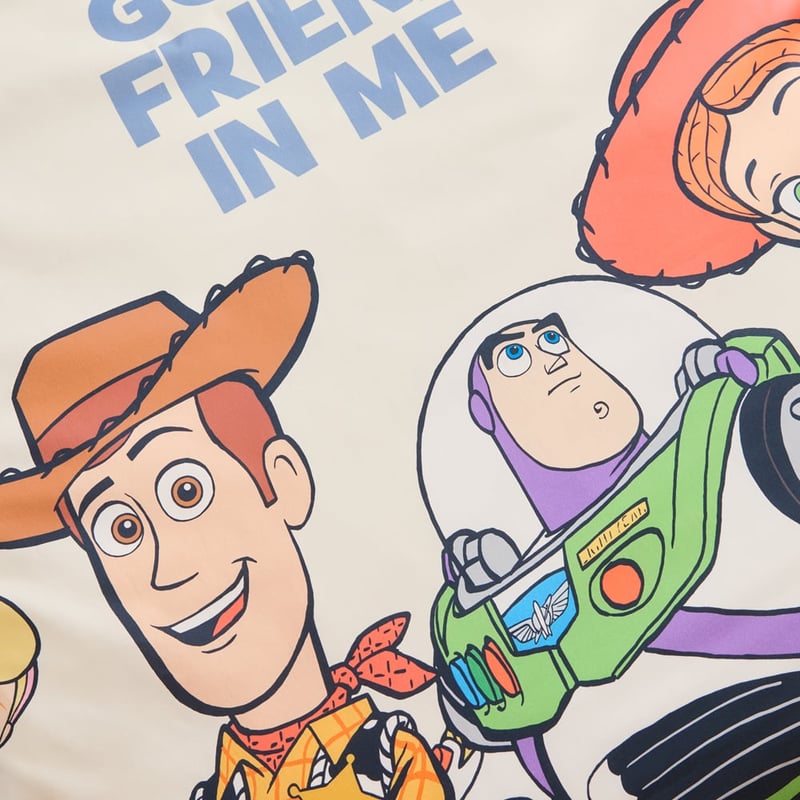 Disney Pixar Toy Story Kindness Club Natural Quilt Cover Set