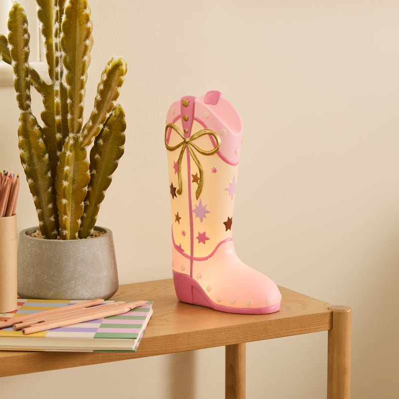 Cowgirl Boot USB Night Light